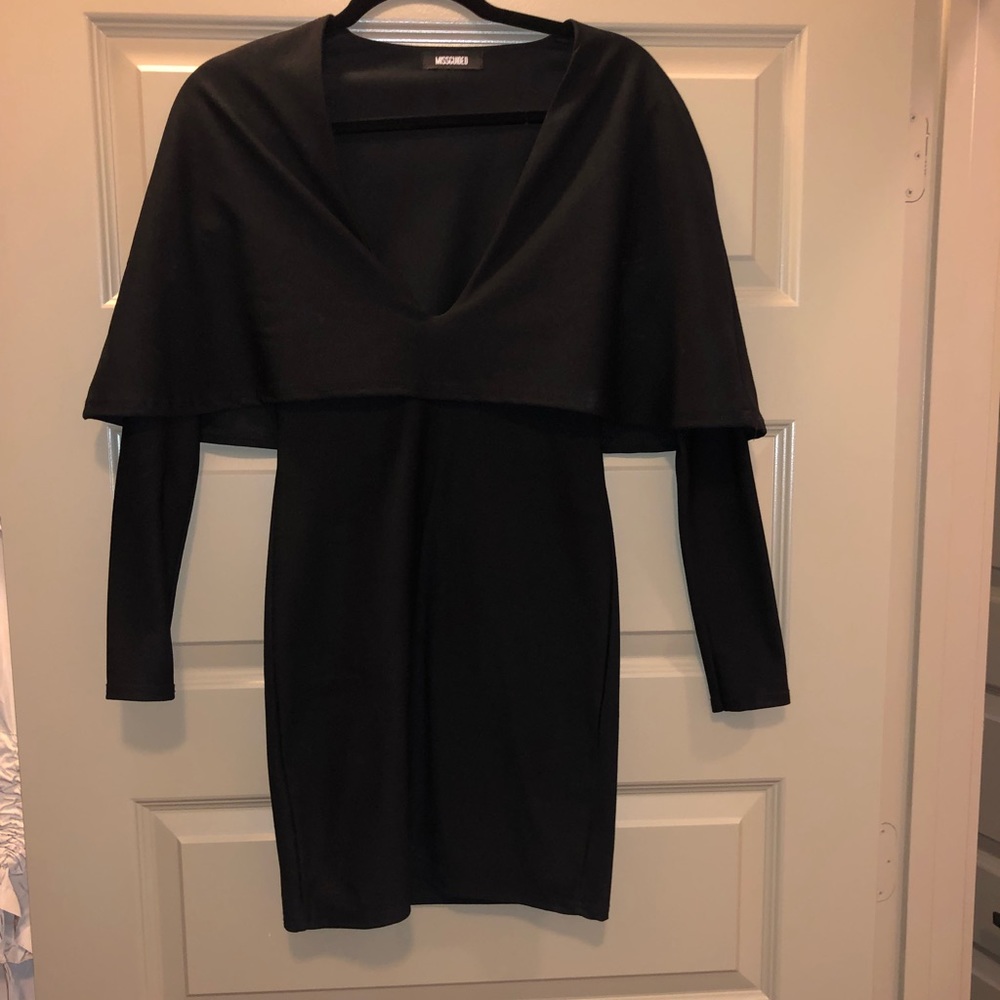 Missguided cape dress